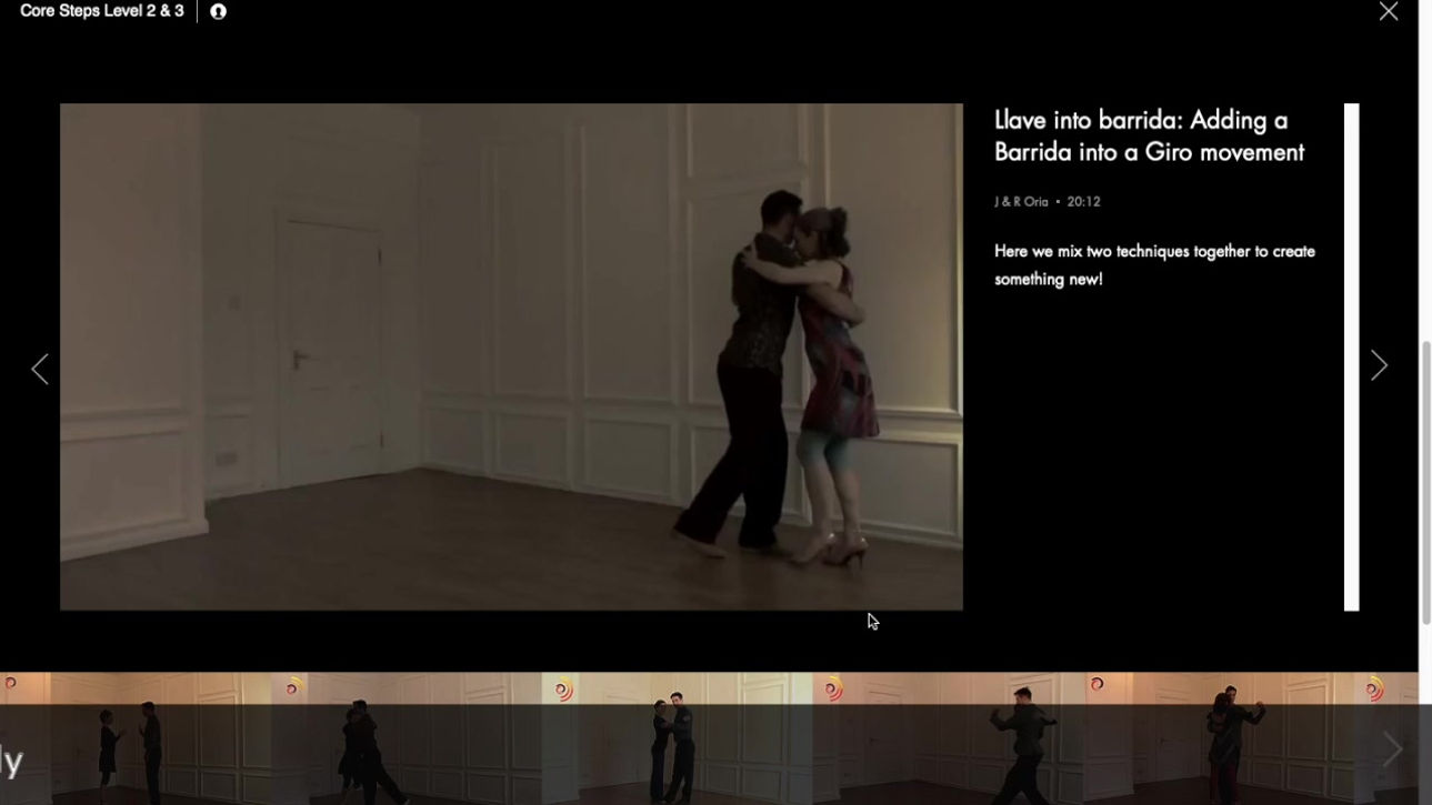 TOUR OF TANGO STREAM